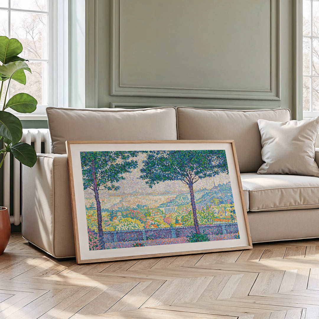 Terrasse de Meudon by Paul Signac Poster