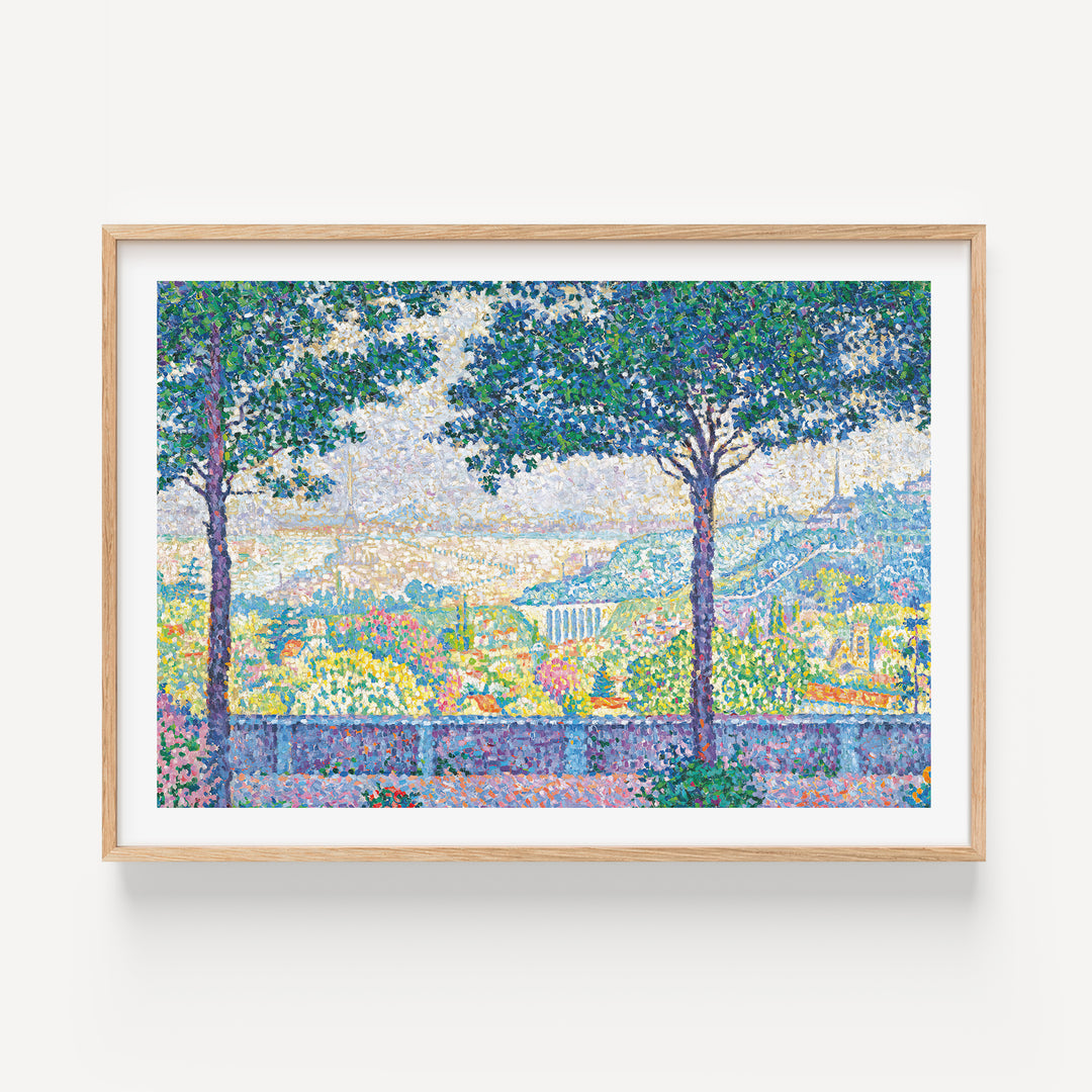 Terrasse de Meudon by Paul Signac Poster