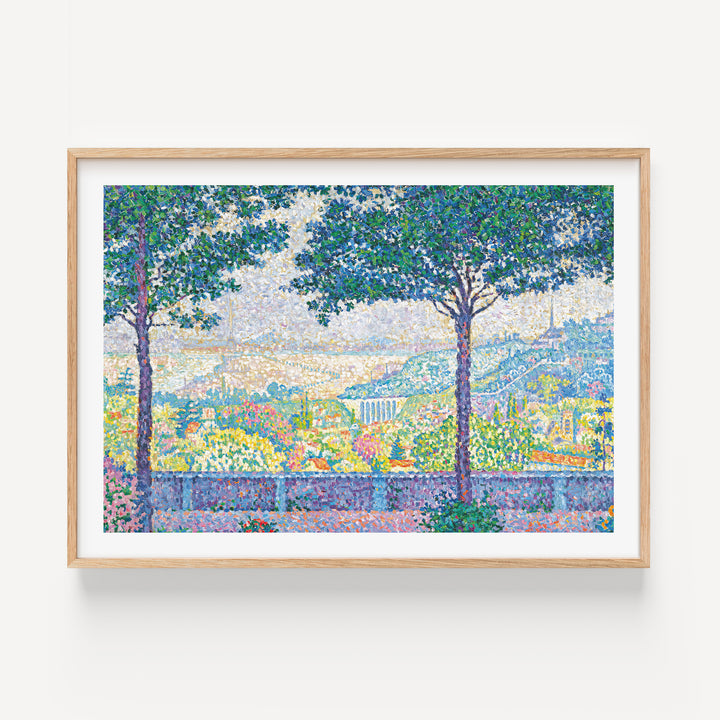 Terrasse de Meudon by Paul Signac Poster