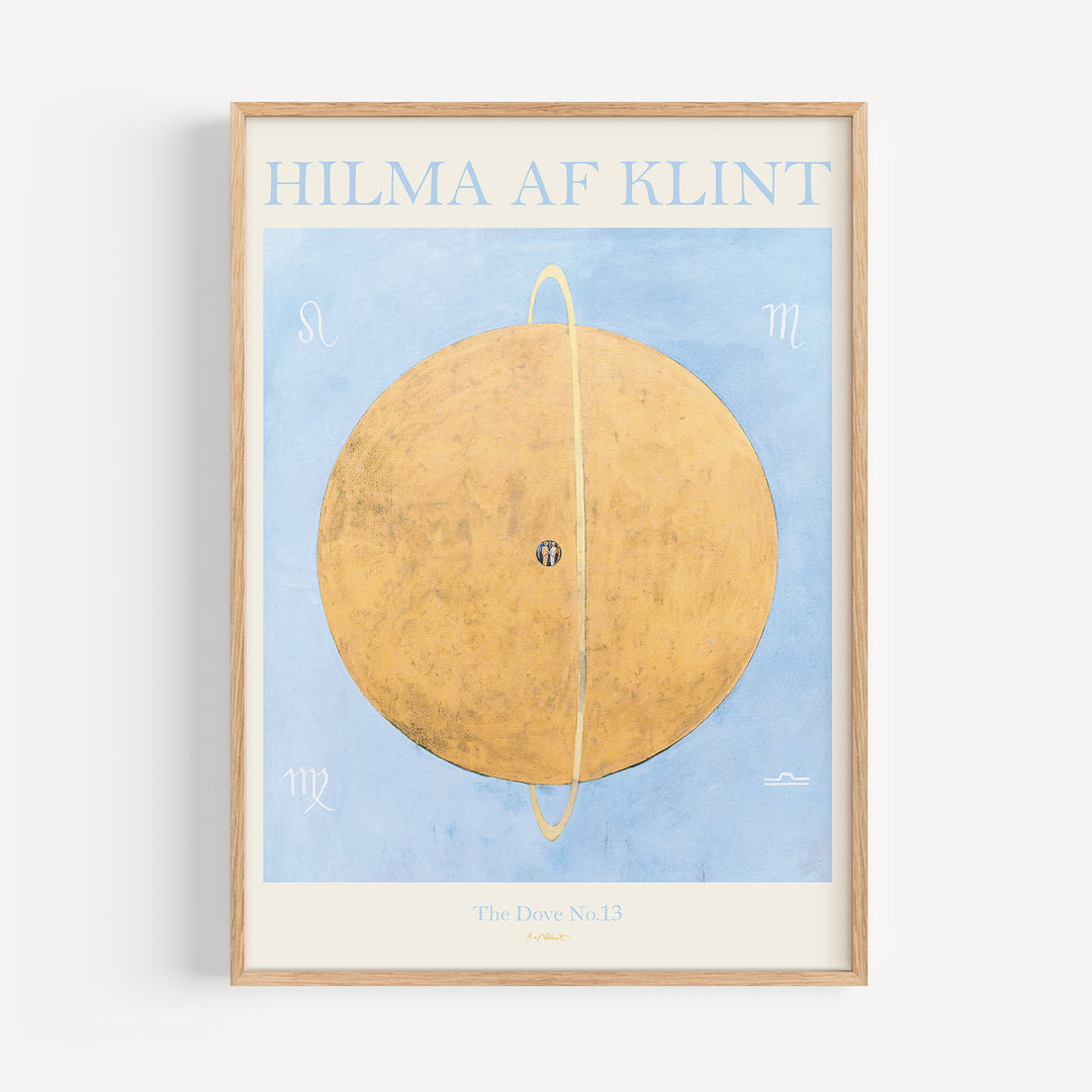 The Dove No. 13 by Hilma af Klint Poster