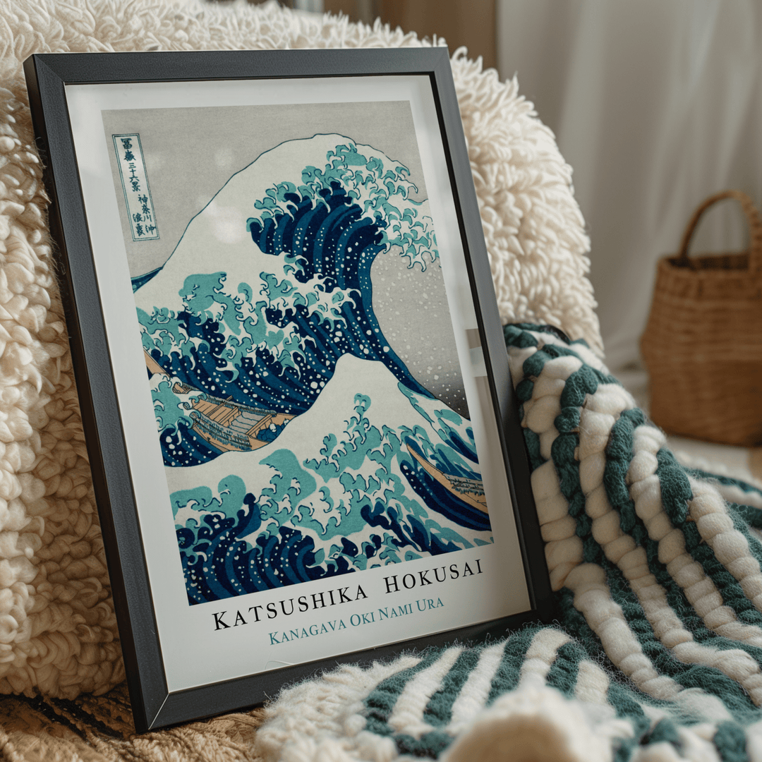 The Great Wave Vintage Poster - Poster Room