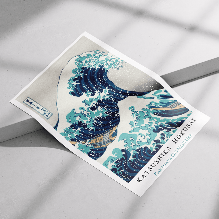 The Great Wave Vintage Poster - Poster Room