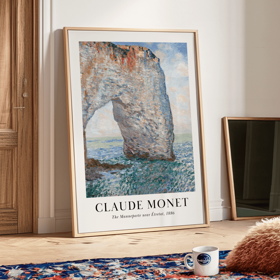 The Manneporte by Claude Monet Poster - Poster Room