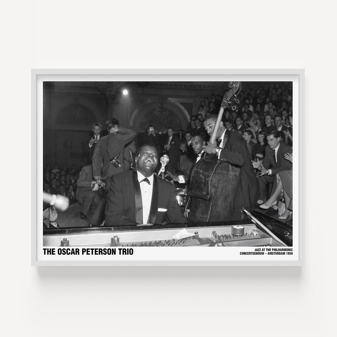 The Oscar Peterson Trio Concert Poster
