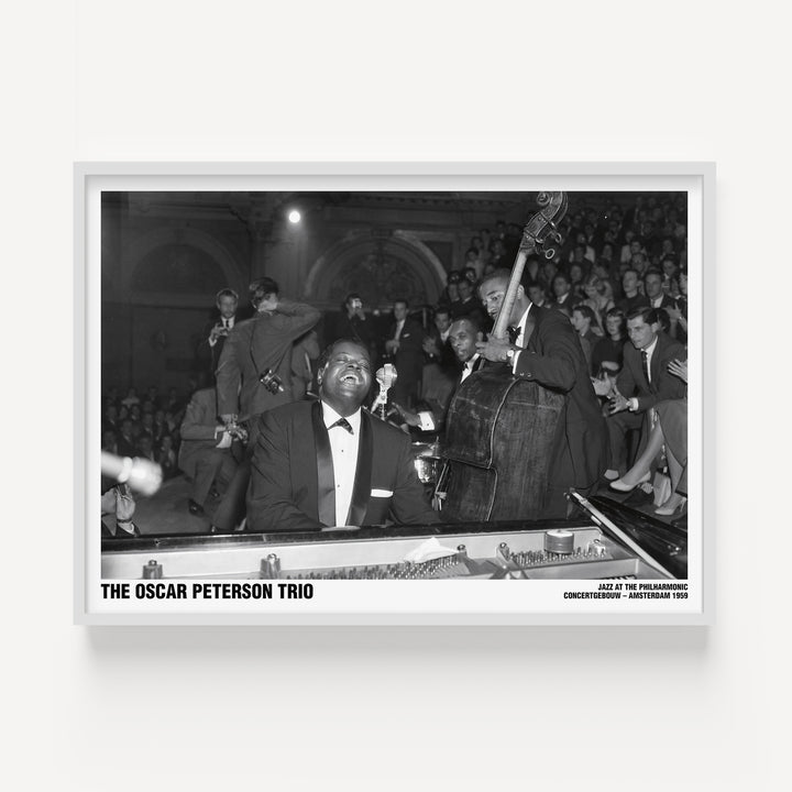 The Oscar Peterson Trio Concert Poster