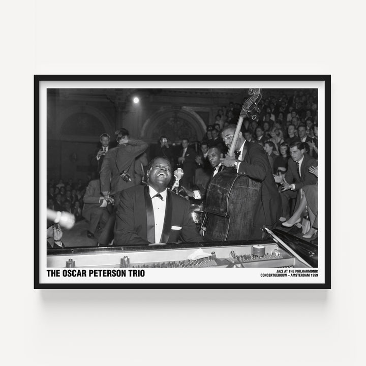 The Oscar Peterson Trio Concert Poster