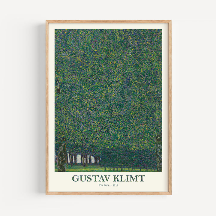 The Park by Gustav Klimt Poster
