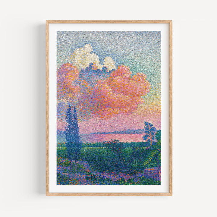 The Pink Cloud by Henri Edmond-Cross Poster