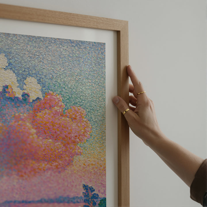 The Pink Cloud by Henri Edmond-Cross Poster