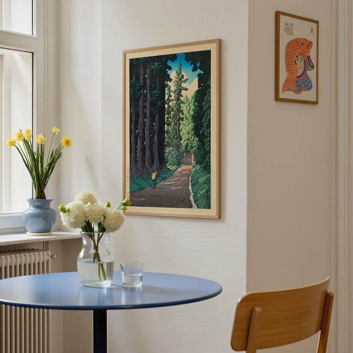 The Road to Nikko by Hasui Kawase Poster