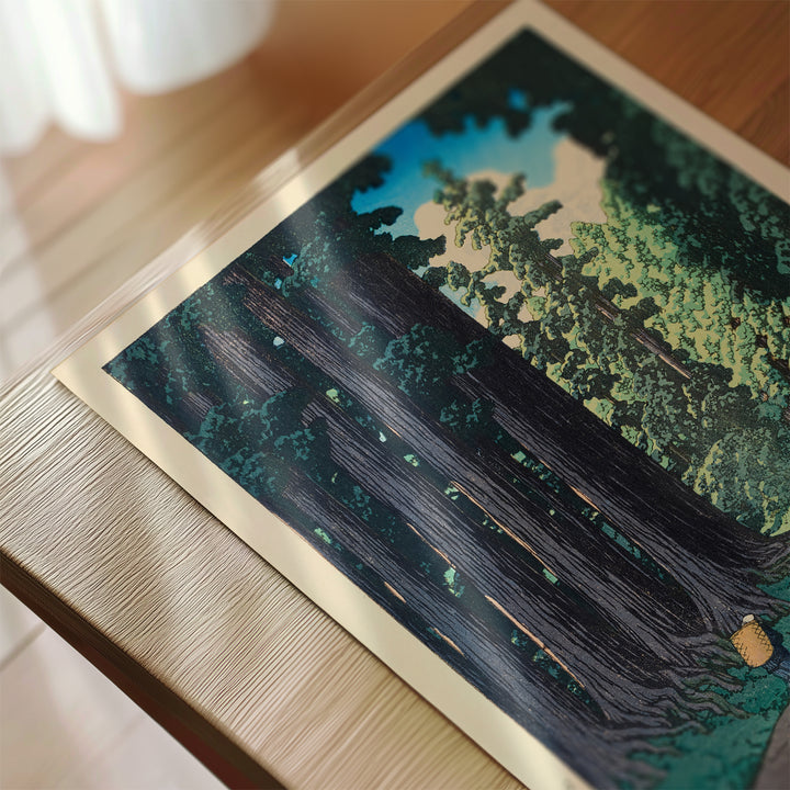 The Road to Nikko by Hasui Kawase Poster