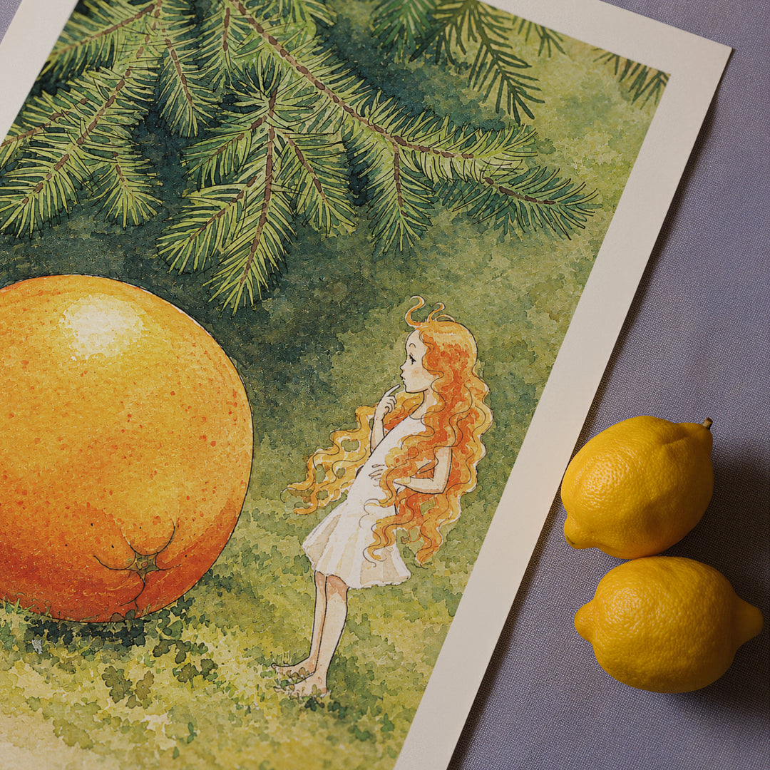 The Sun Egg by Elsa Beskow Poster
