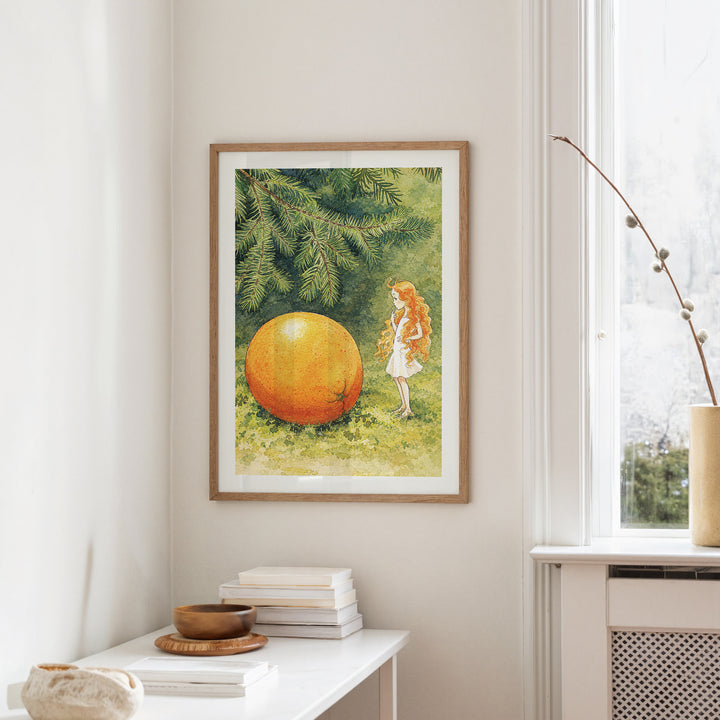 The Sun Egg by Elsa Beskow Poster