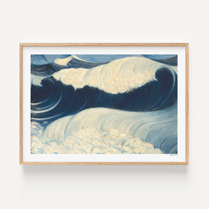 The Wave by C.R.W. Nevinson Poster