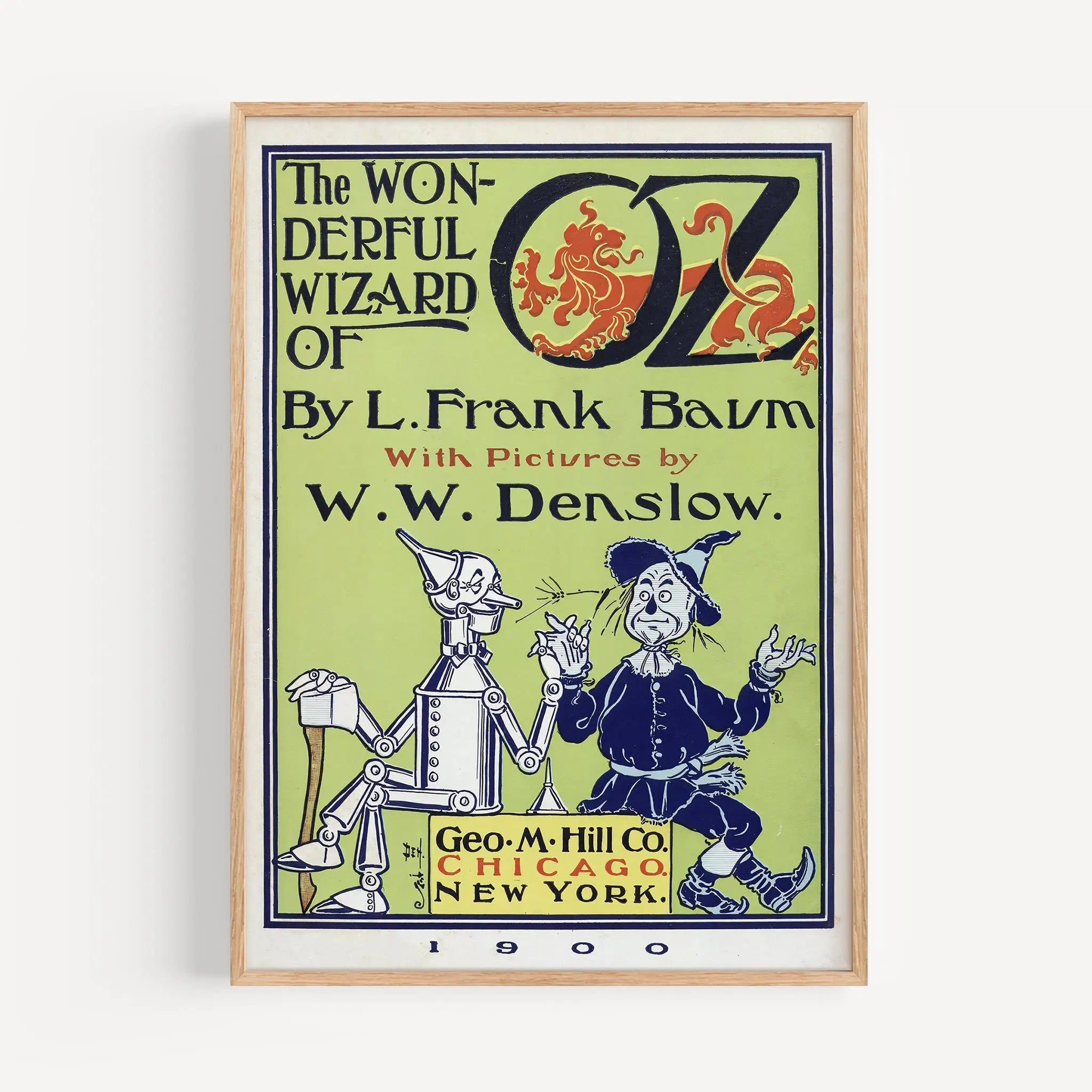The Wonderful Wizard of Oz Vintage Poster – Poster Room