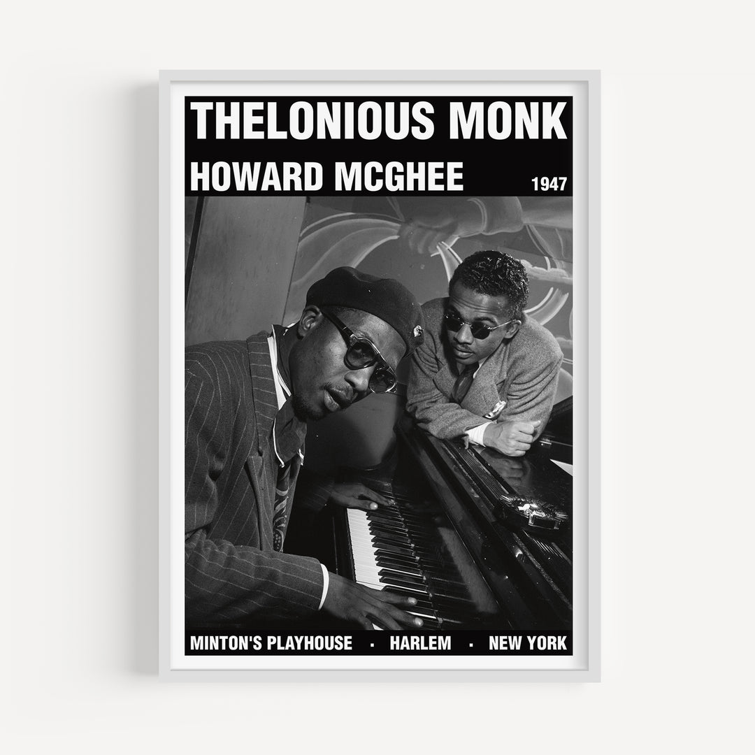 Thelonious Monk and Howard McGhee Poster