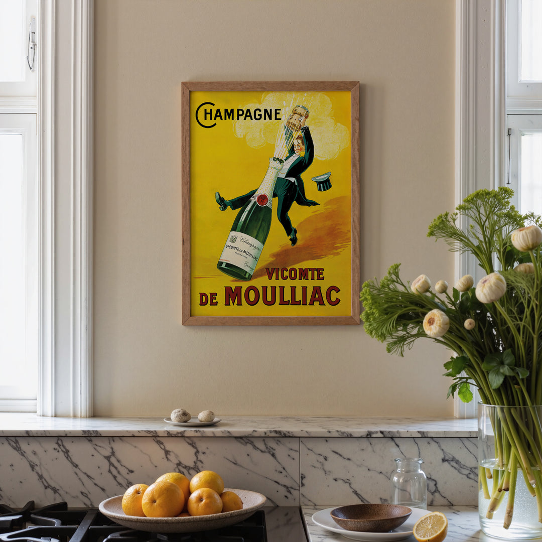 Vicomte de Moulliac Poster