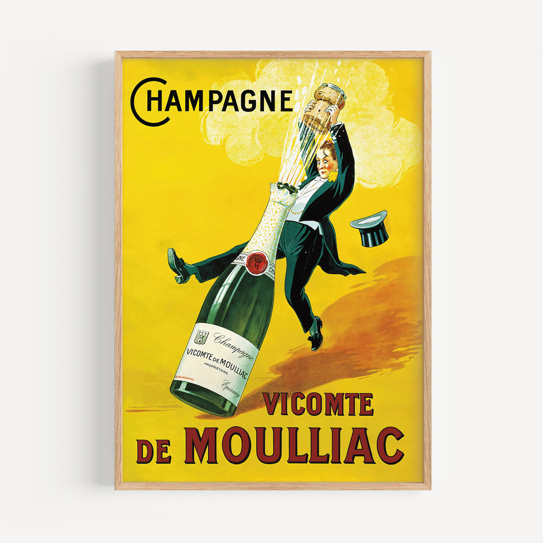 Vicomte de Moulliac Poster