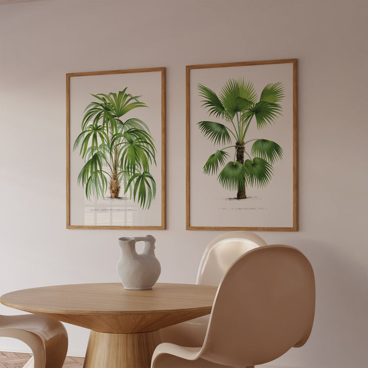 Vintage Botanical Poster Set
