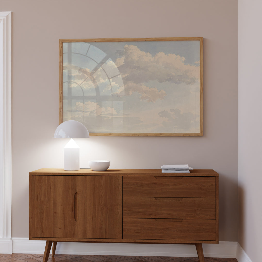 Vintage Cloud Study Poster