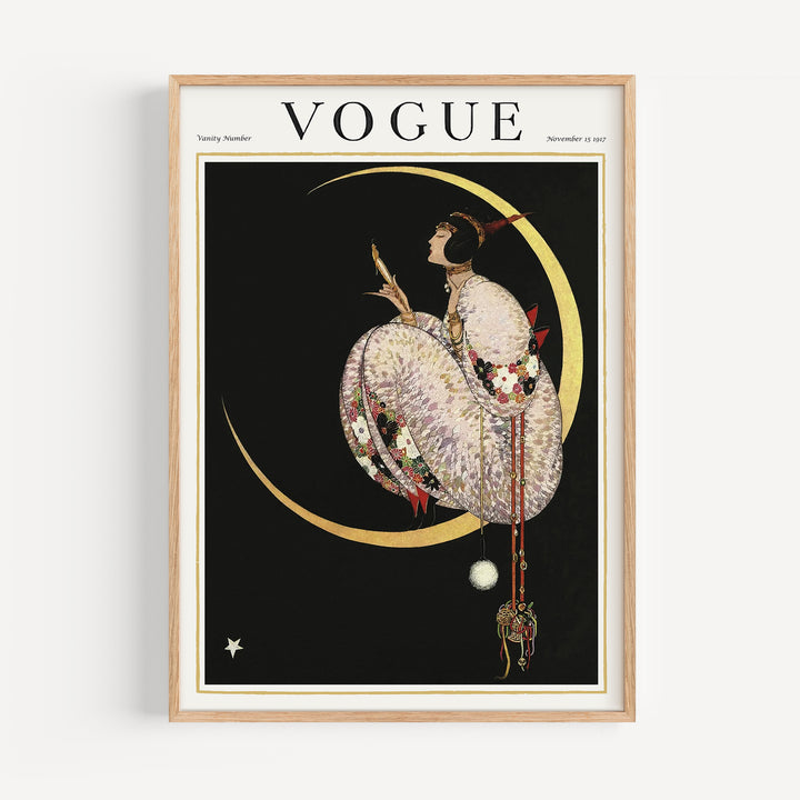 Fashion Magazine Cover Poster Set