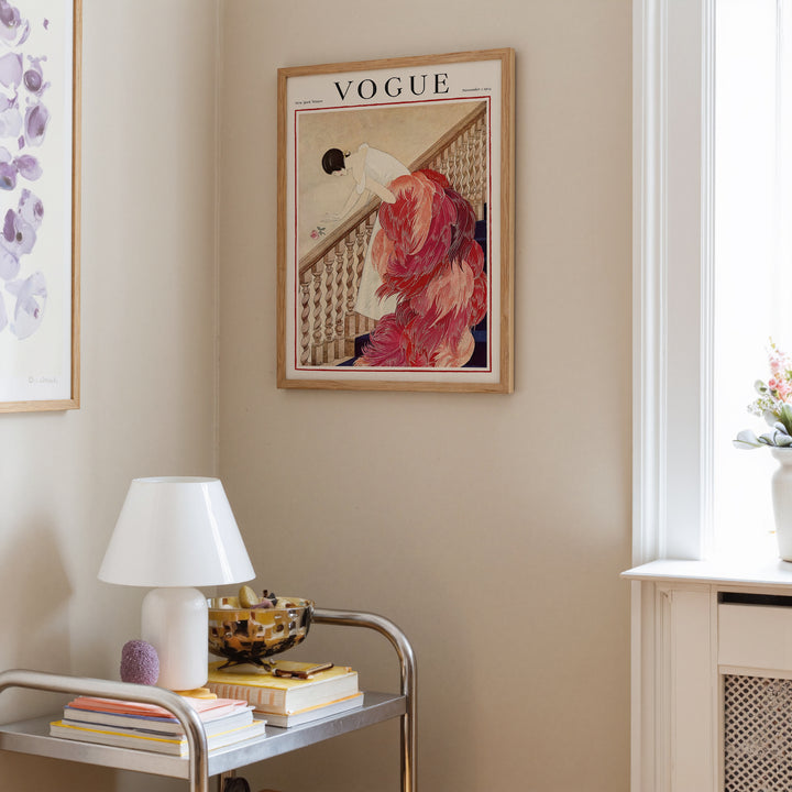 Fashion Magazine Cover Poster Set