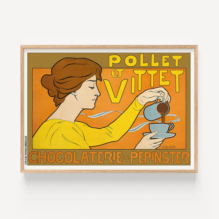 Vintage Hot Chocolate Poster
