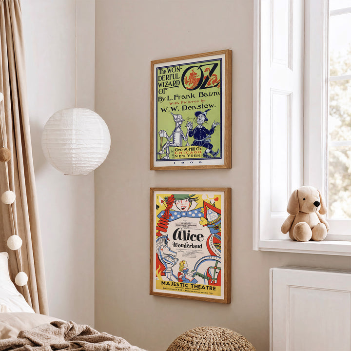 Alice in Wonderland Vintage Poster