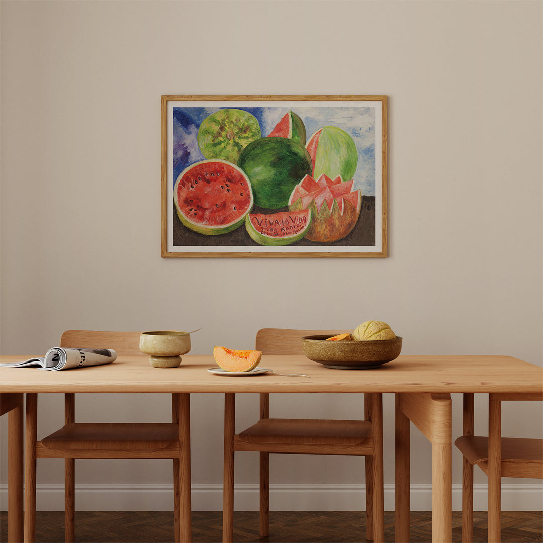 Viva la Vida by Frida Kahlo Poster