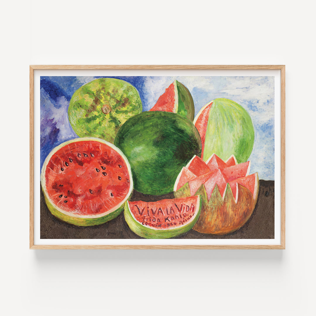 Viva la Vida by Frida Kahlo Poster