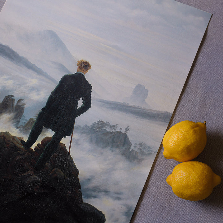 Wanderer Above the Sea of Fog by Caspar David Friedrich Poster
