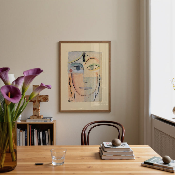 Weiblicher Kopf by Alexej von Jawlensky Poster