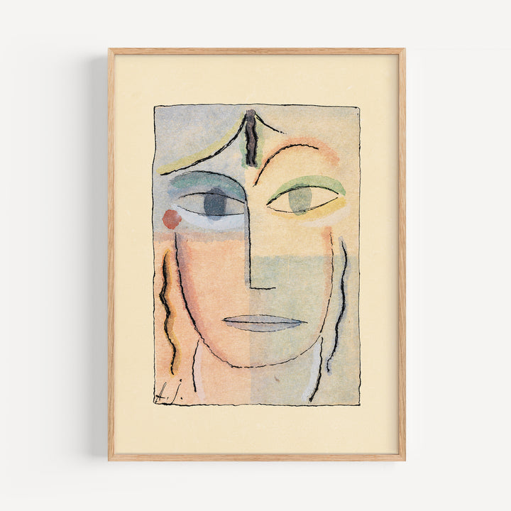 Weiblicher Kopf by Alexej von Jawlensky Poster