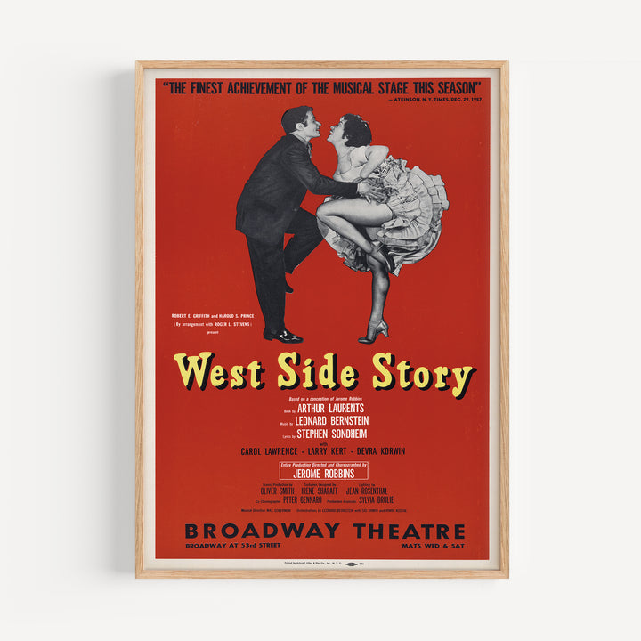 A Raisin in the Sun & West Side Story Poster Set
