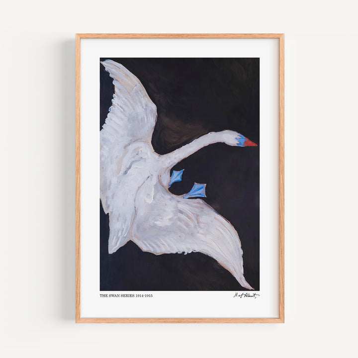 White Swan by Hilma af Klint Poster