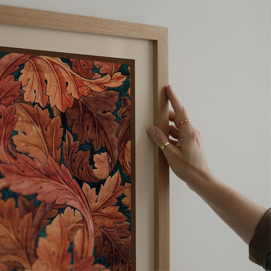William Morris Underground Exhibition Poster