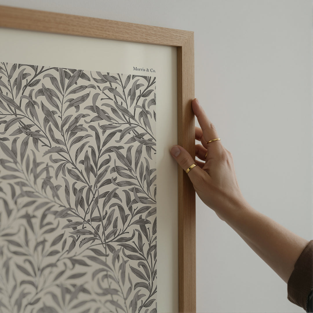 Willow Bough by William Morris Exhibition Poster