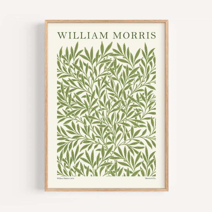 Willow Pattern by William Morris Exhibition Poster