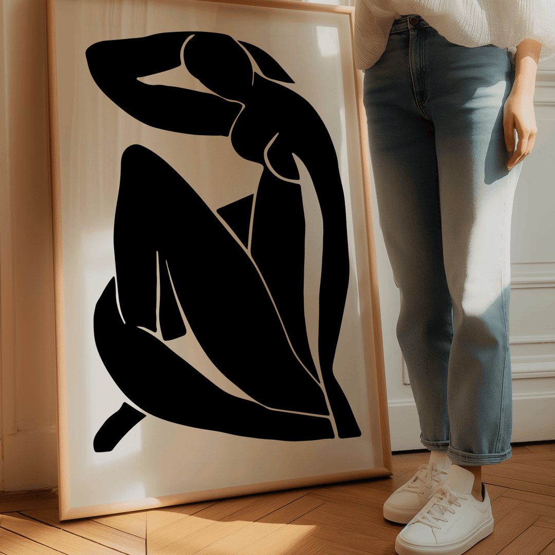 Matisse Woman in Black Poster Set of 3 - Poster Room