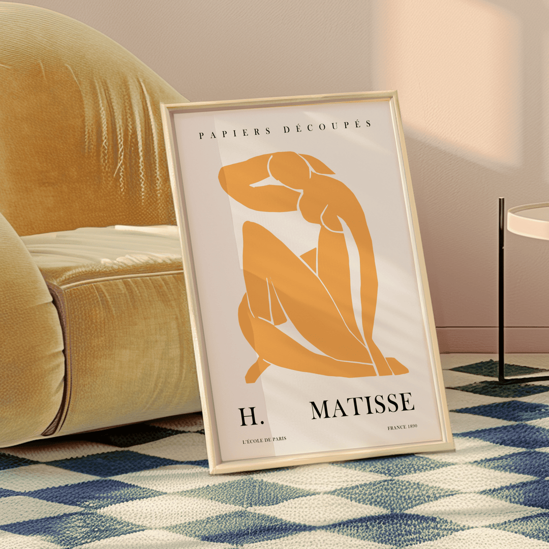 Woman Yellow Matisse Poster - Poster Room