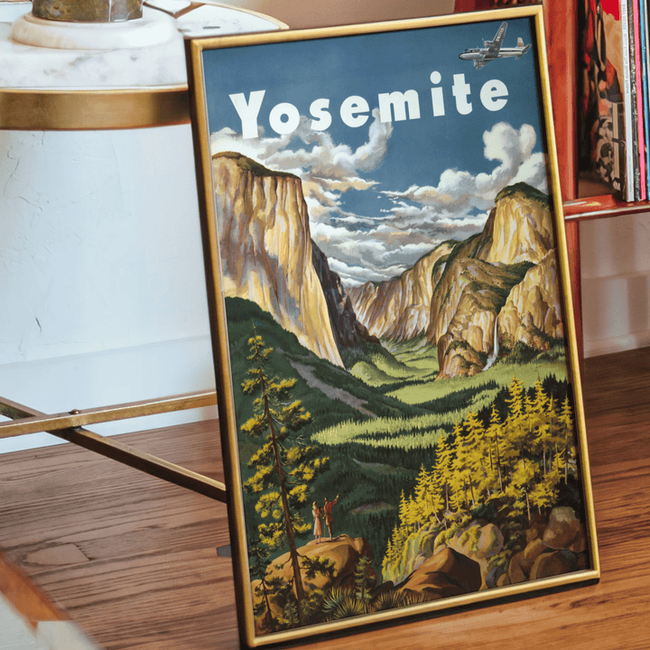 Yosemite Vintage Poster - Poster Room