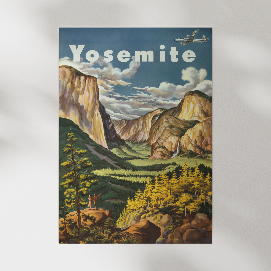 Yosemite Vintage Poster