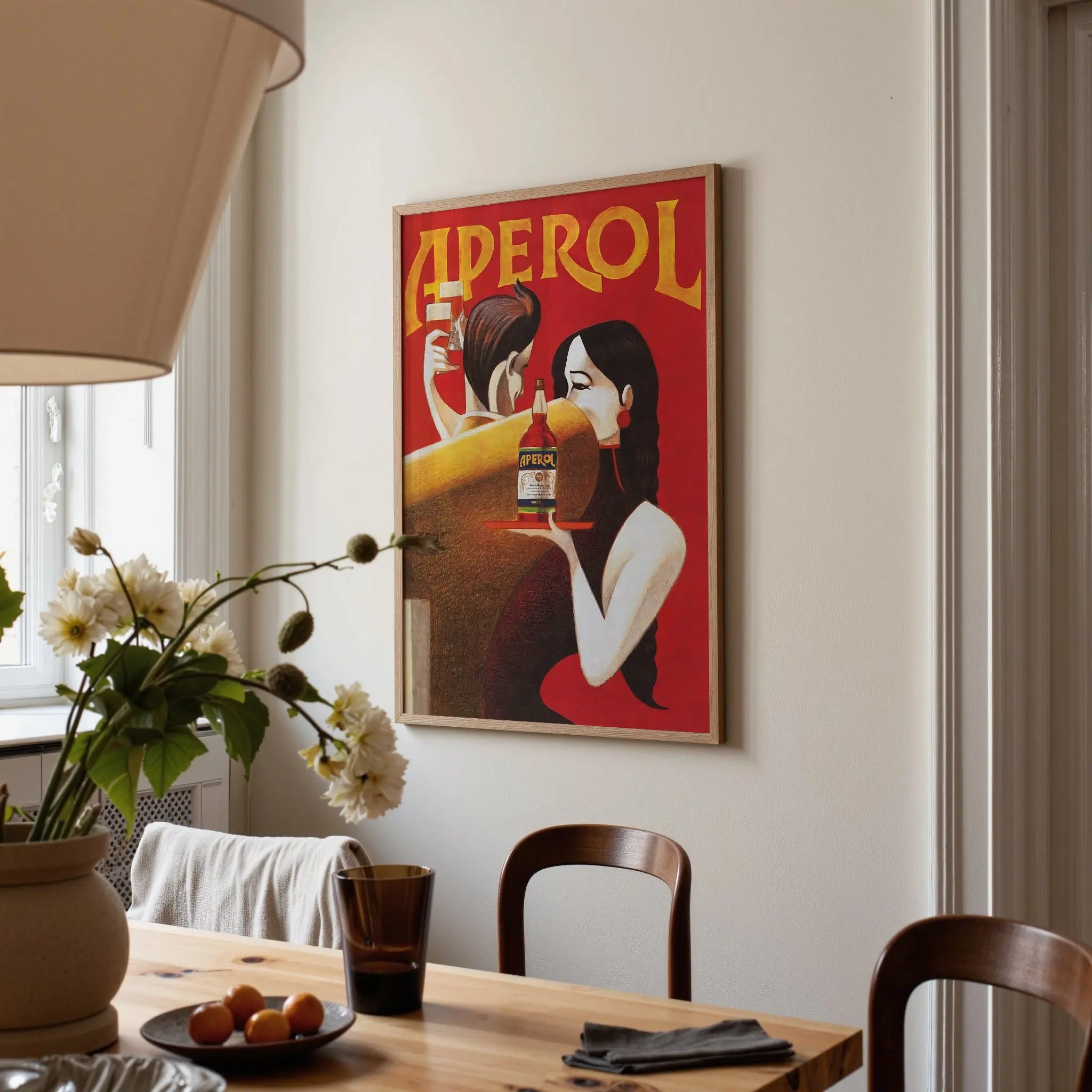 Aperol Vintage Advertisement Poster - Italian Aperitivo Art