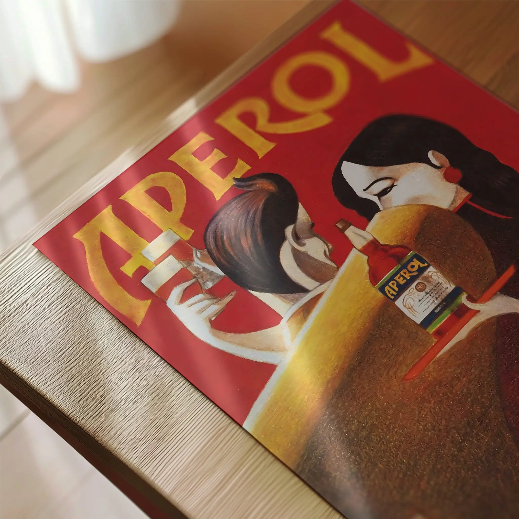 Aperol Vintage Advertisement Poster - Italian Aperitivo Art
