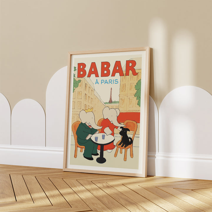 Babar in Paris Poster