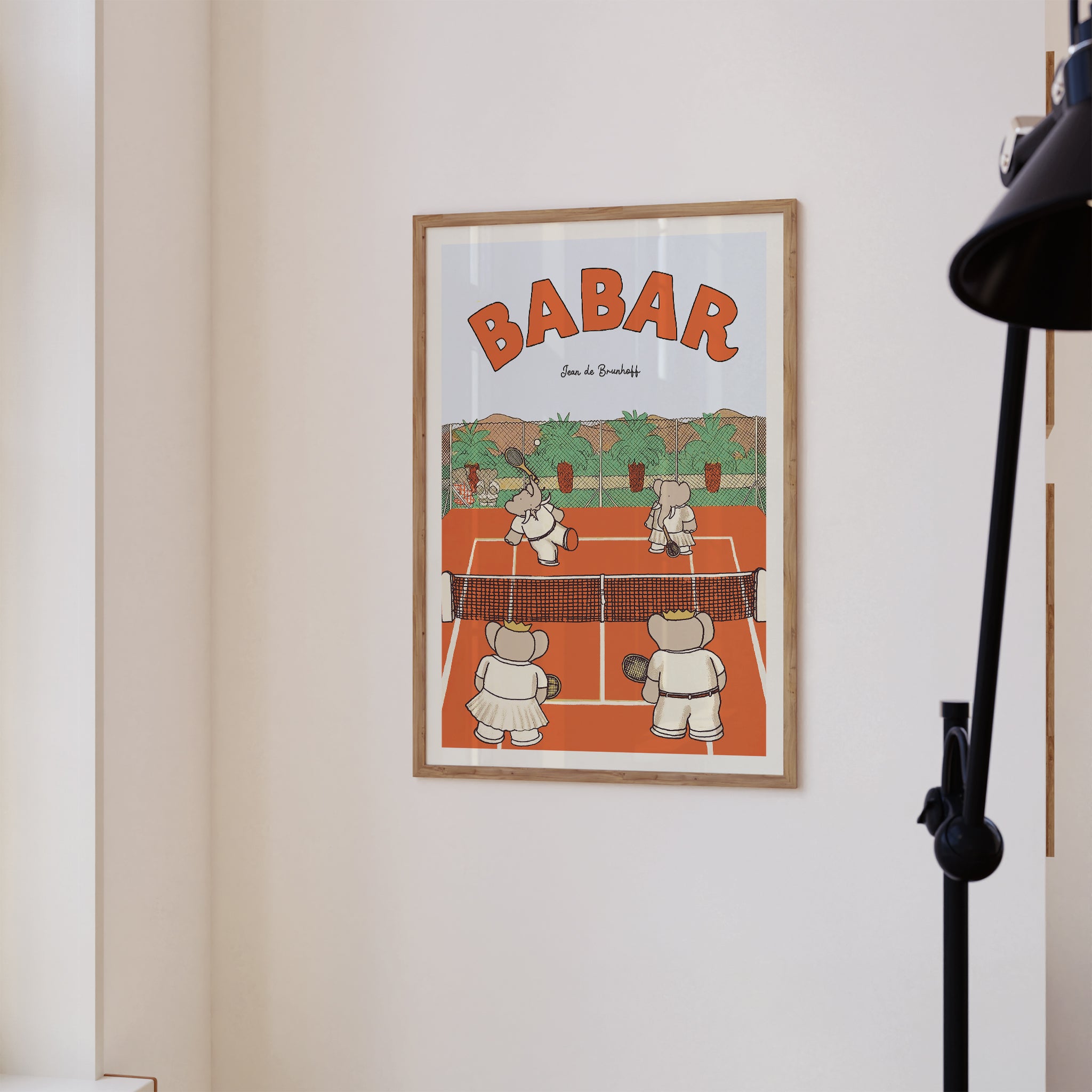 Tennis Babar Poster – Poster Room