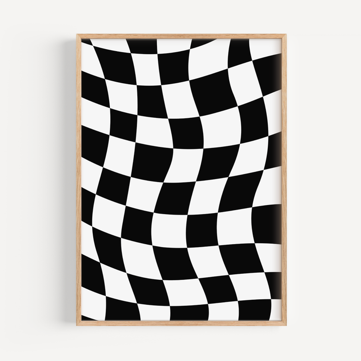 Checkerboard Pattern Poster