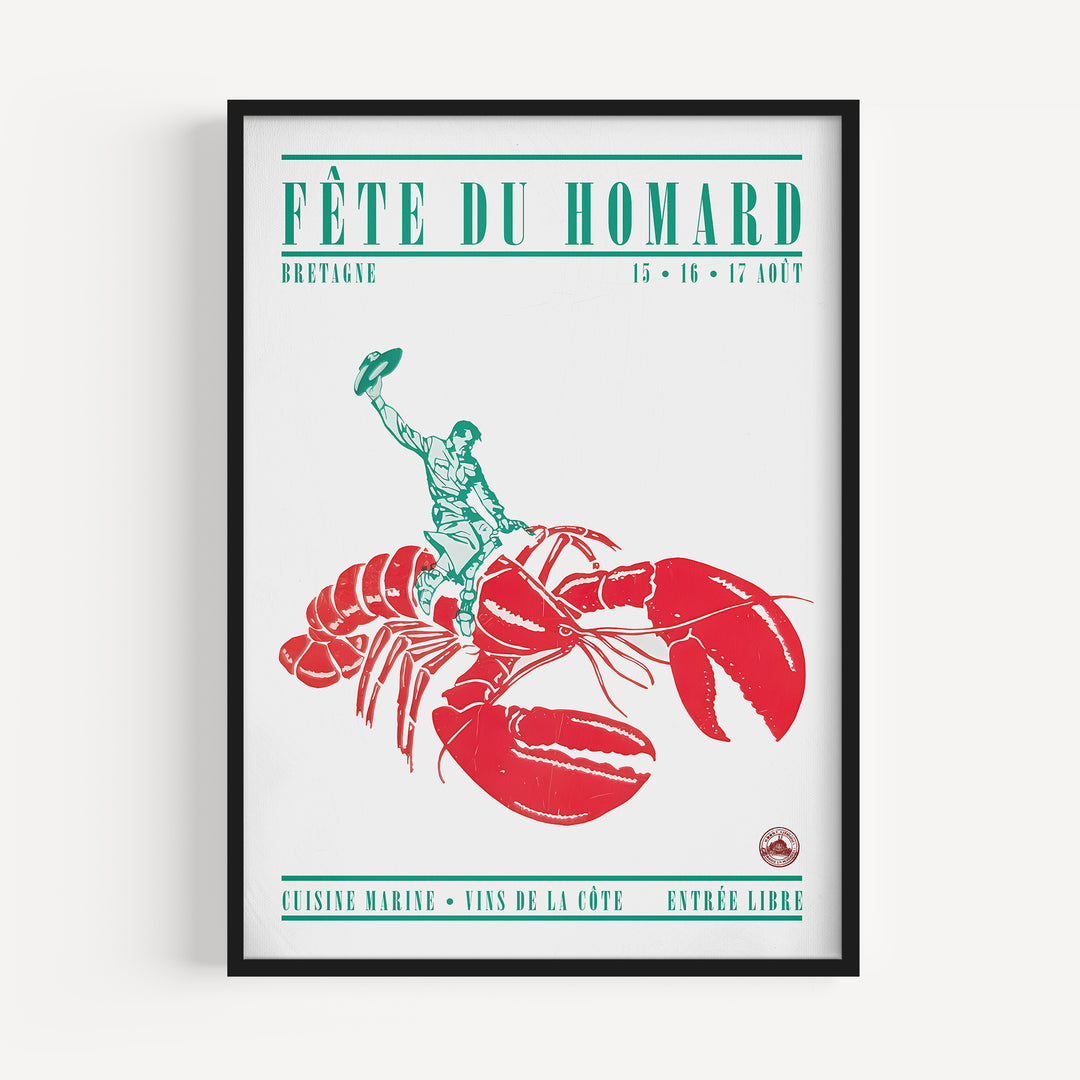 French Lobster Festival Poster