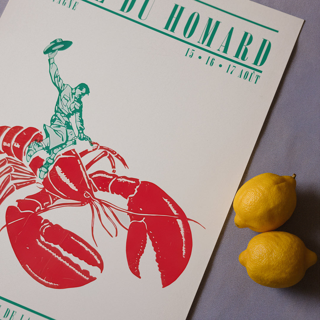 French Lobster Festival Poster