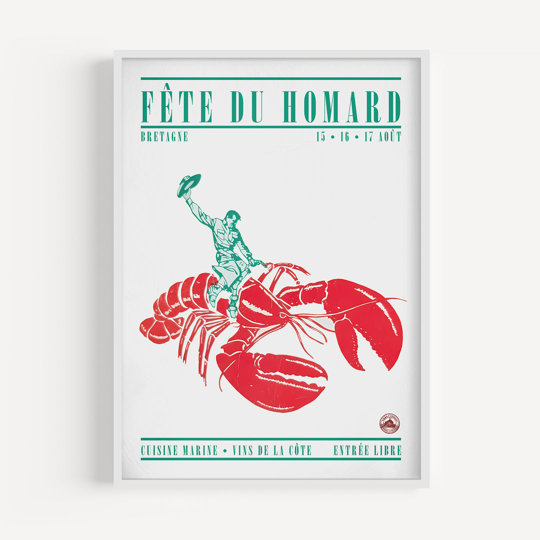French Lobster Festival Poster